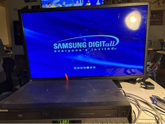 Samsung DVD-V9700 DVD VCR Combo Recorder HDMI VHS 4-Head Hi-Fi Tested