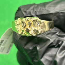 Nugget Ring 10k Size 5