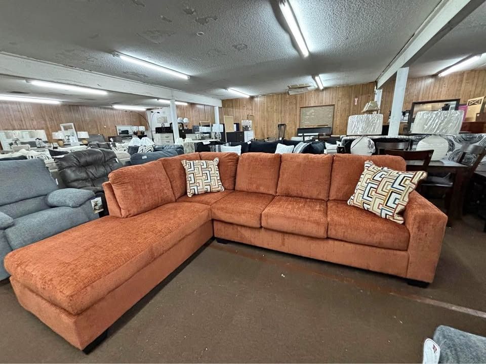 Aviemore 2 Piece Sectional with Chaise ▪️ Delivery and Finance Available▪️New▪️