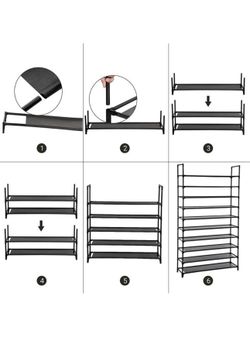 All new 10 tier shoes rack space saver