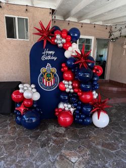 Ballon backdrop