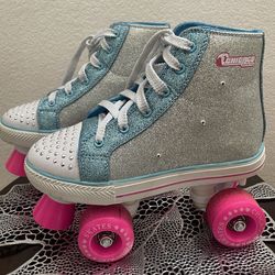 Chicago Glitter Girls Roller Skates with lights
