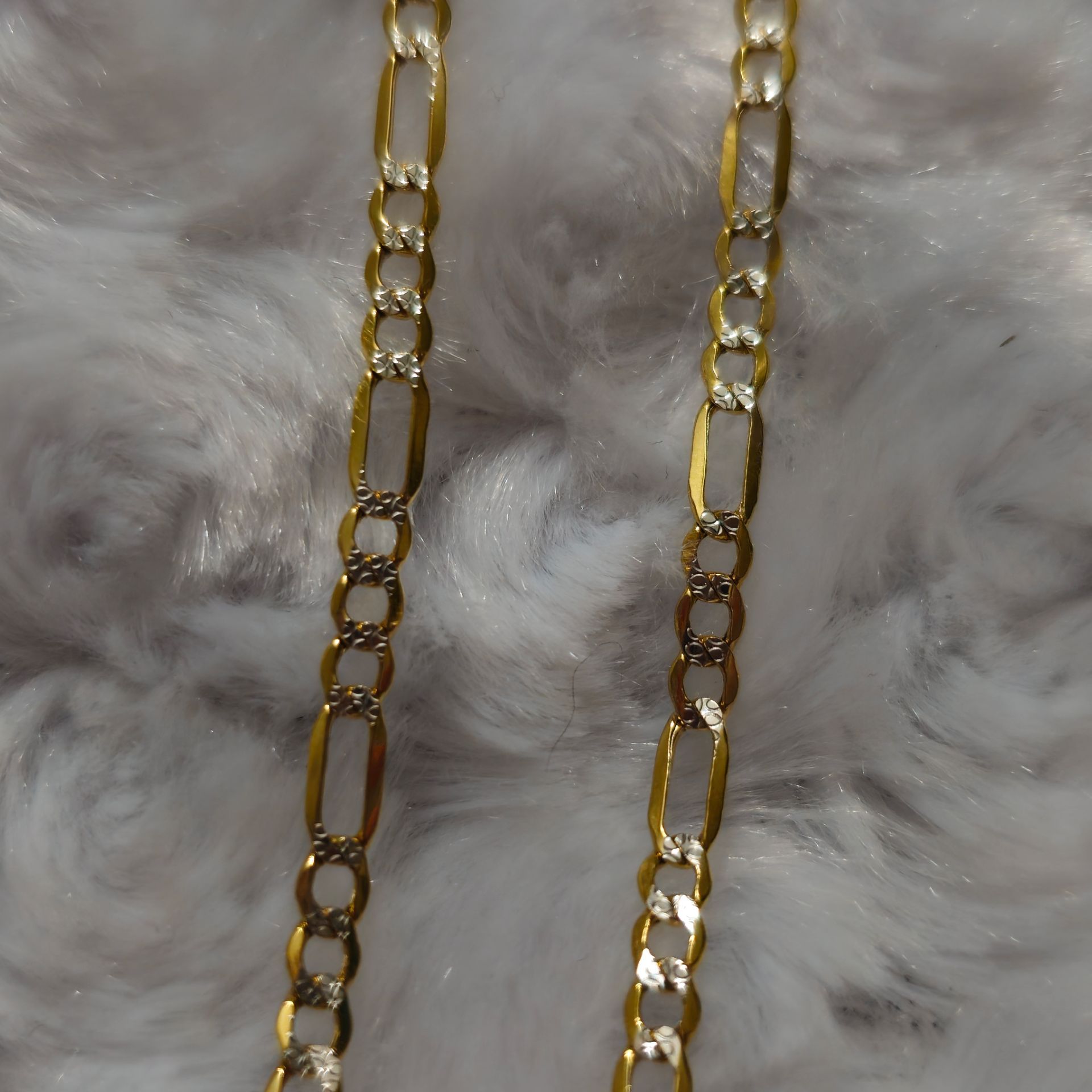 14k Gold Figaro Chain