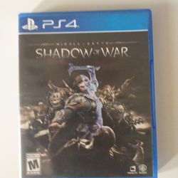 Shadow Of War PS4