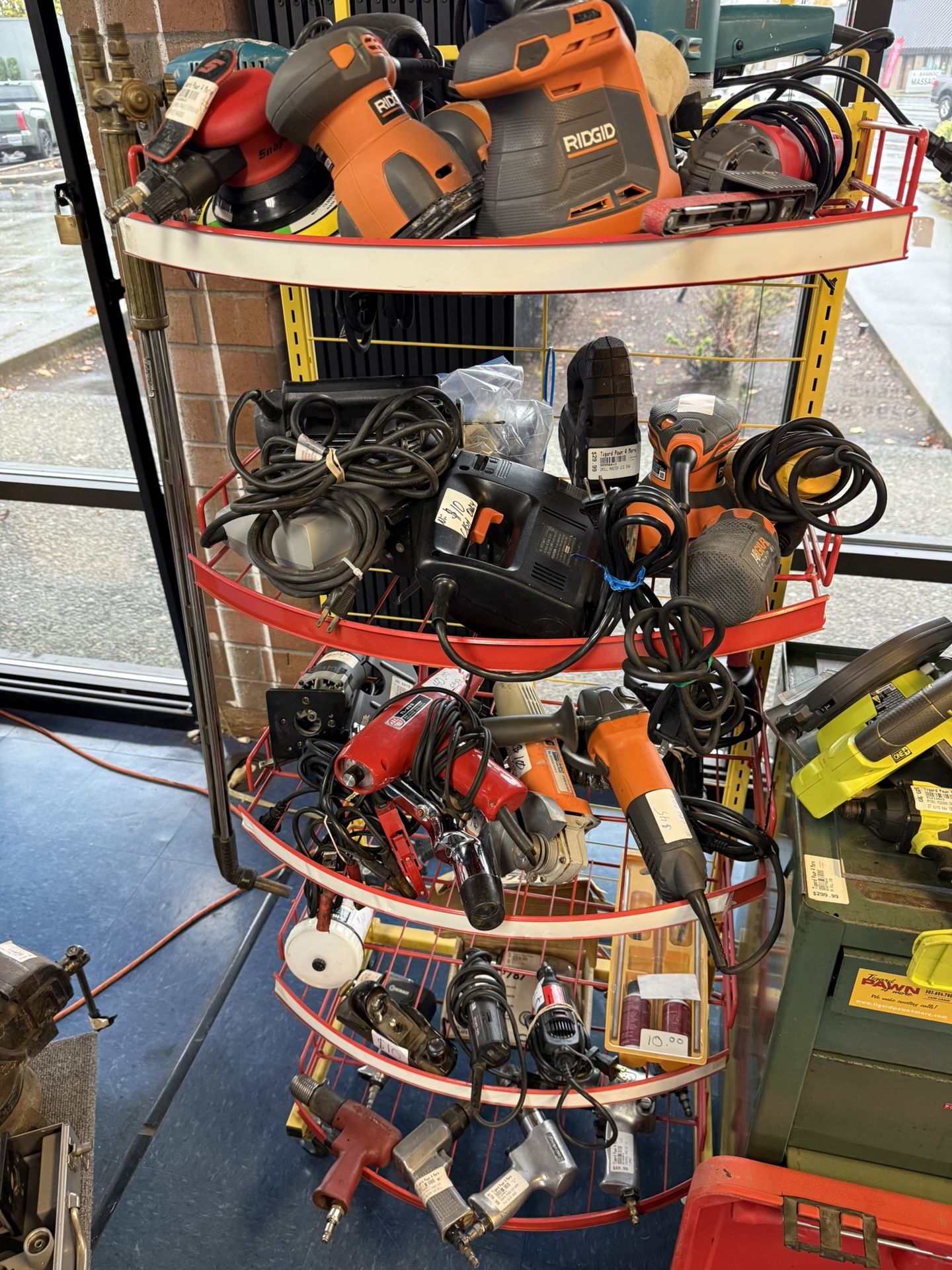 Miscellaneous Power Tools; Drills, Batteries, Saws, Sanders, Grinders, Chargers, Sensors