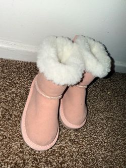 Pink boots