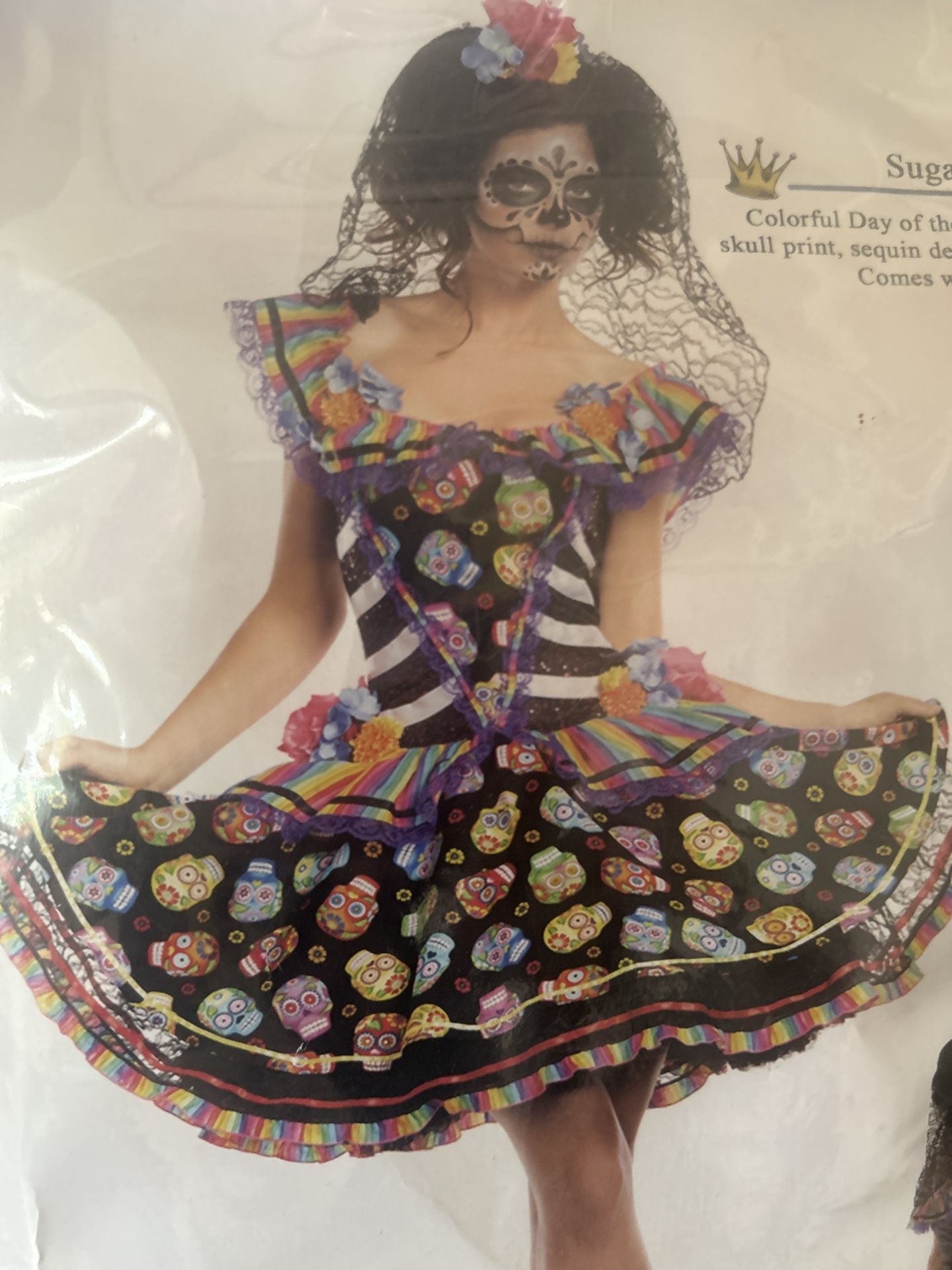 Dead Special Dress For Dia De Los muertos