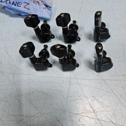 8 Full Sets Of 6-inline Tuners With Screws And Mounting Hardware