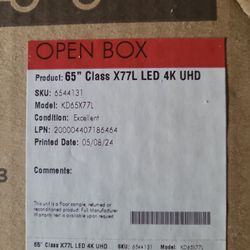 Sony X77L 65' Tv