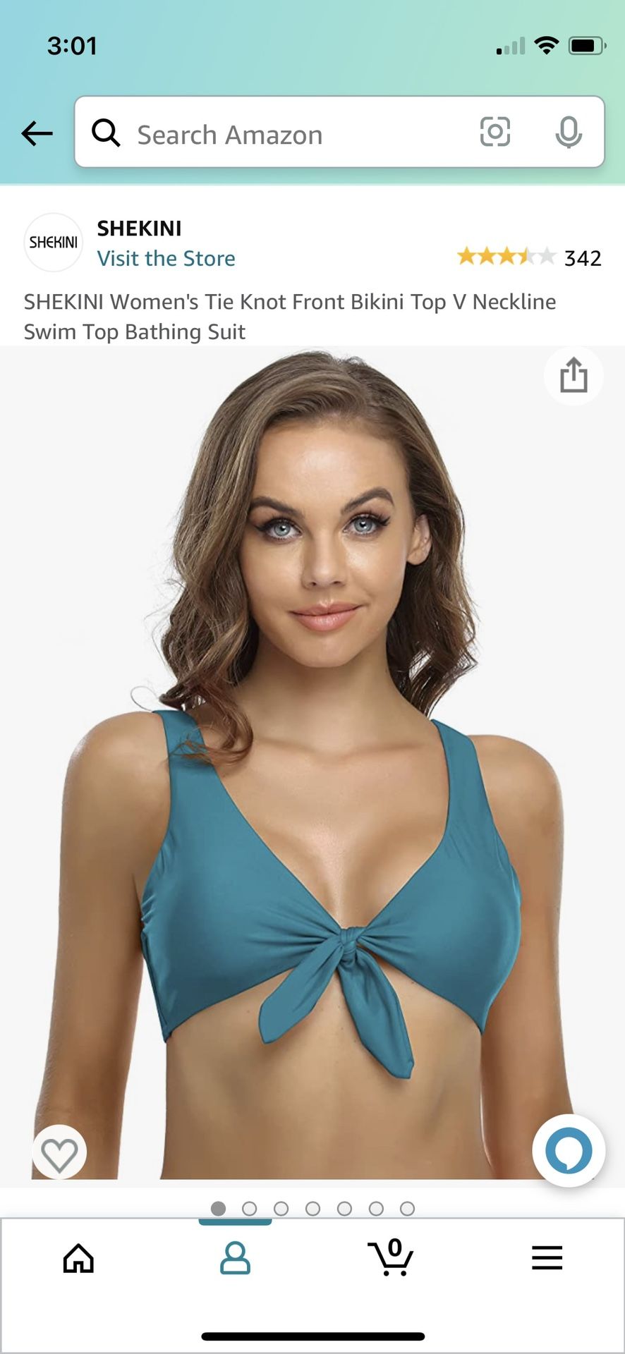 Womens Bikini Top Size Medium