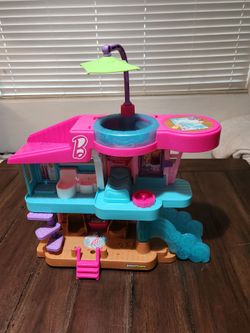 Little People Barbie Beach House Playset