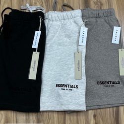 Essentials shorts 30$ all new