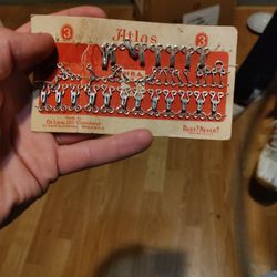 Vintage Books , Eyes, And Loops Size 3 Sewing 