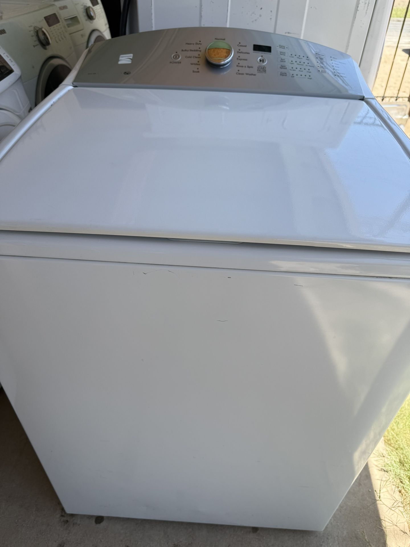Washer Machine Kenmore