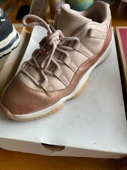 jordan 11 rose gold womans
