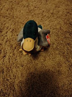 Ty Beanie Baby Mallard Duck Plush