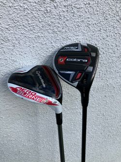 Taylor made & cobra king  fairway. Golf clubs