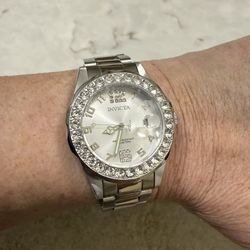 Women’s Stainless Steel Diving Watch