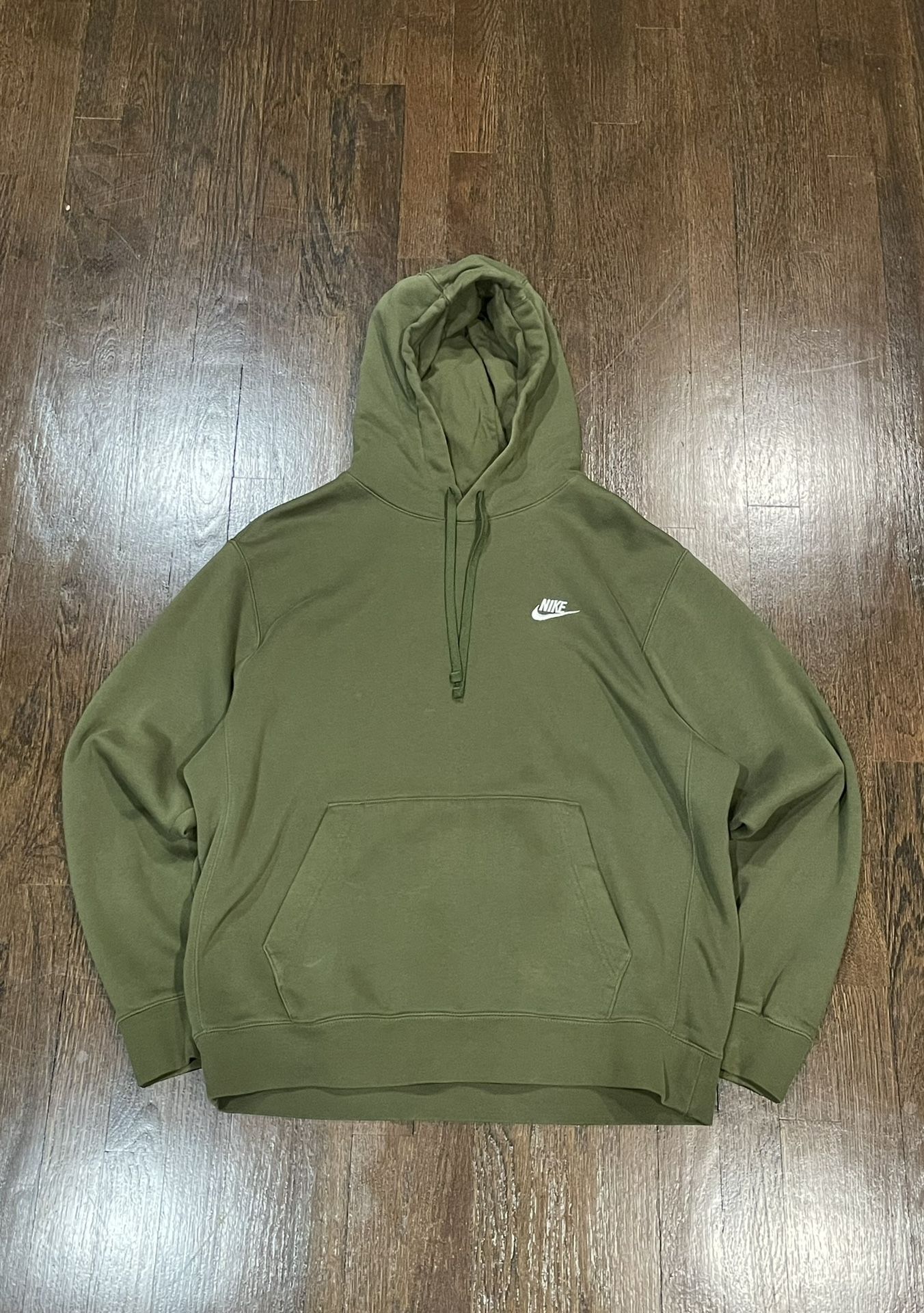 Vintage Green Nike hoodie