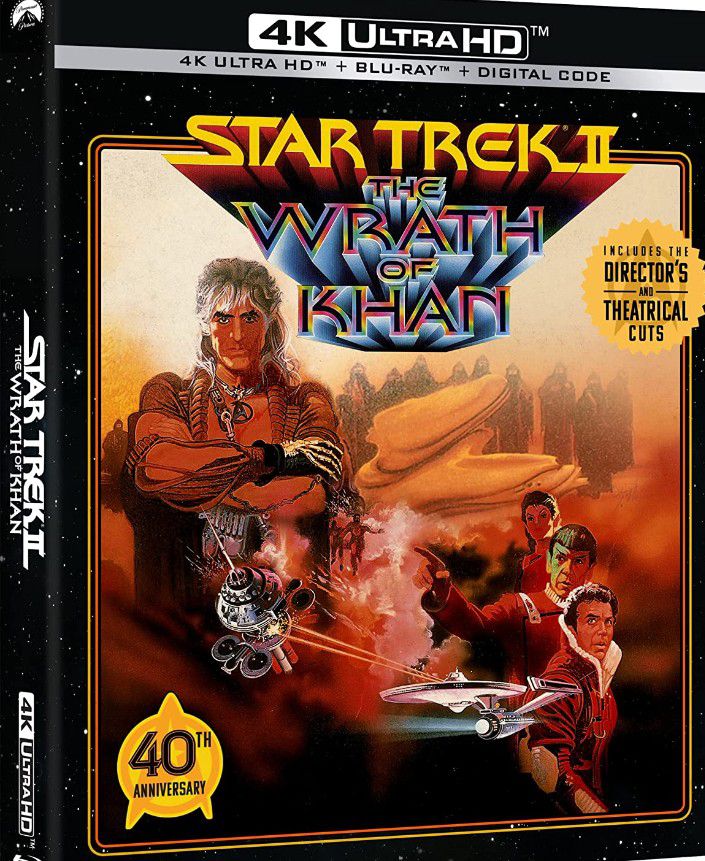 Star Trek 2 The Wrath Of Kahn 4K Digital Code