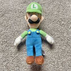 Super Mario Bros Luigi Plush