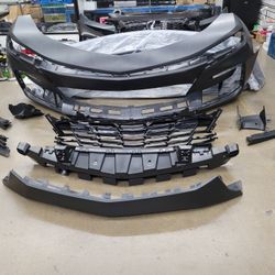 19-23 Chevy Camaro 19 SS Style Front Bumper Cover Conversion Kit Unpainted
