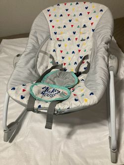 Disney baby bouncer and chair with vibration