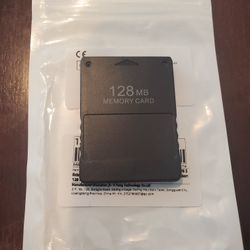 Memory Card for Playstation 2, 128 MB brand new