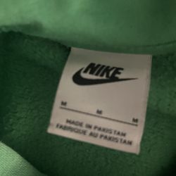 Green nike hoodie