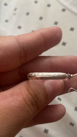 Silver earings
