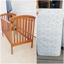 Baby Crib With Mattress Included 