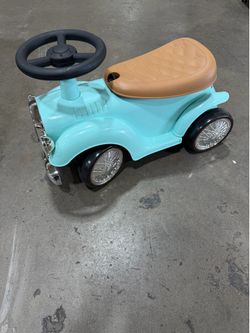 Ride On Push Car for Toddlers, Classic Kids Ride On Car Foot-to-Floor Sliding Car with Steering Wheel, Horn & Under Seat Storage, Ride On Toy for Boys
