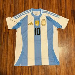 Messi Soccer Jersey Size Large Number/10 Size Large  Argentina