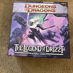 Dungeon & Dragoons The Legend Of Drizzt Board Game