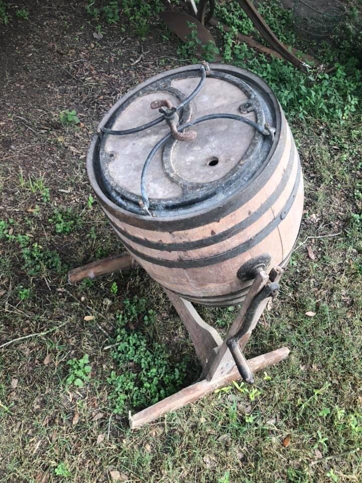 Antique Dobson MFG CO. Favorite Barrel Butter Churn