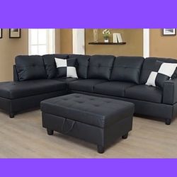 🎈Free Delivery—Brand new sectional sofa couch 