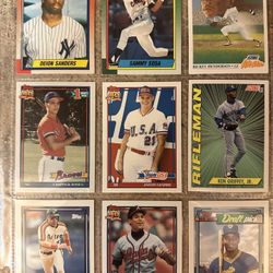 90s Baseball Trading Cards Vintage All Stars Rookie