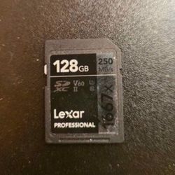 Lexar Professional 128GB Memory Card