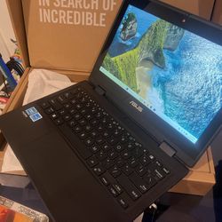 New!! Asus 11.6 Foldable Touchscreen Laptop Tablet with charger and carry case 80$ Perth Amboy Nj