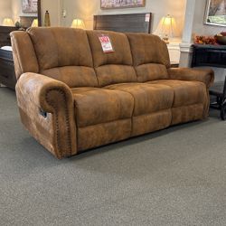 Brand New Double Reclining Sofa 