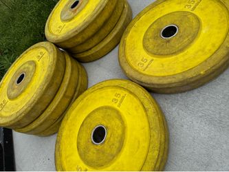 35LB American Barbell Bumper Plates