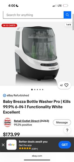 Baby breeze bottle washer pro