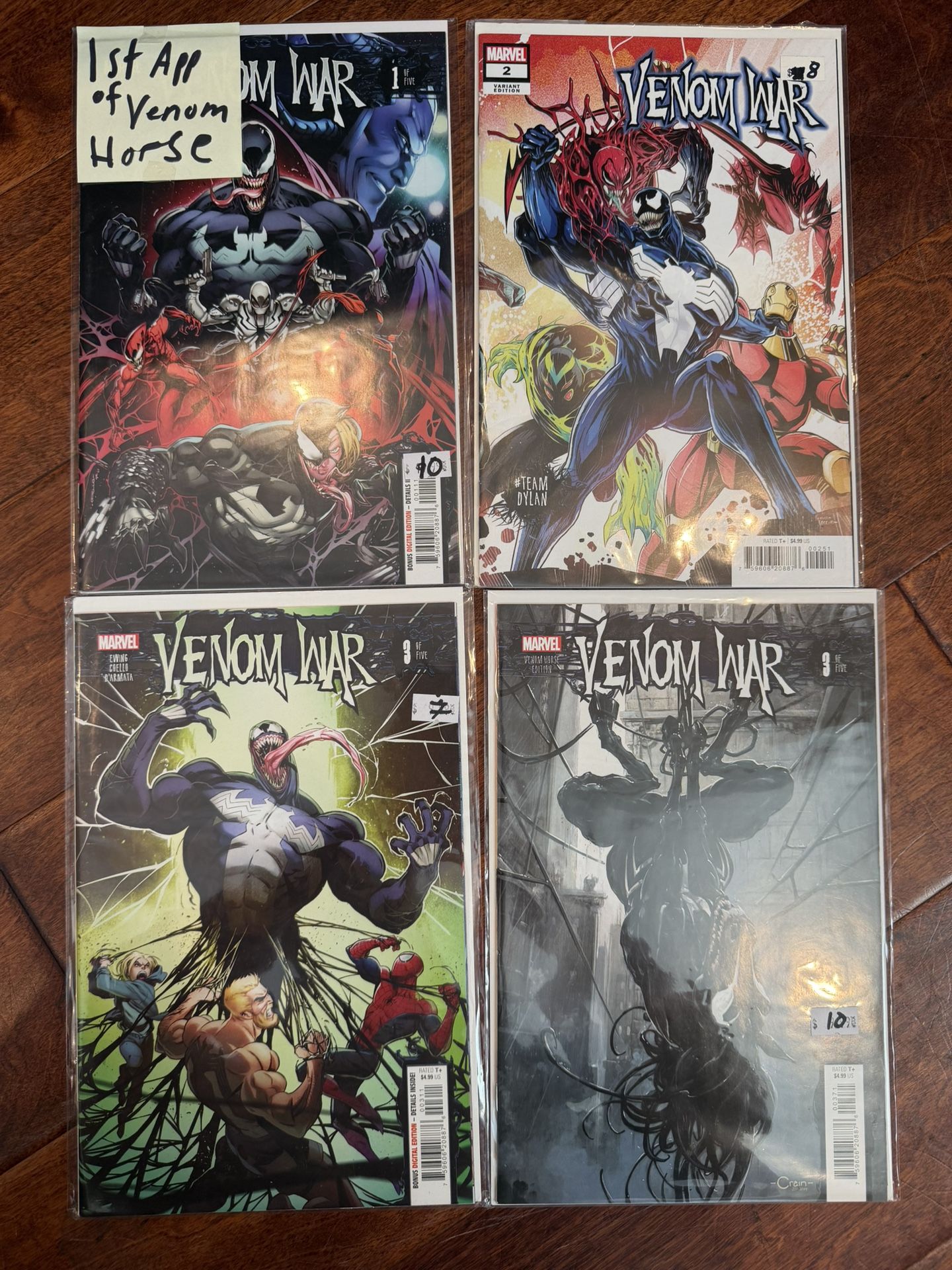 Venom Comic Book Lot