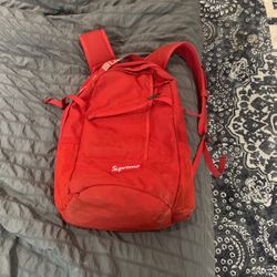 Supreme Backpack SS18 - Red - Used