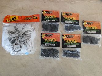Stretchable Spider Web and Spiders
