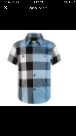 Boys Burberry shirt