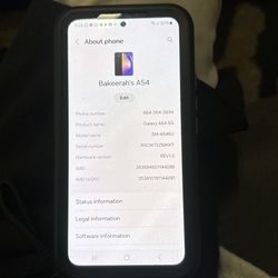 Galaxy A54 5G Model SM-A546U