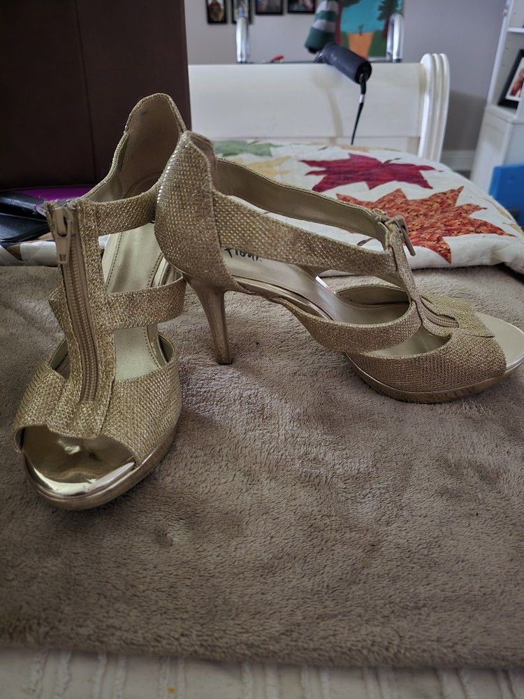 Gold Heels