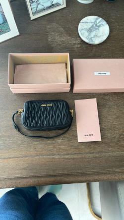 Miu Miu Leather Pouch