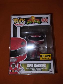 Funko Pop Red Ranger #406 Hot Topic Exclusive